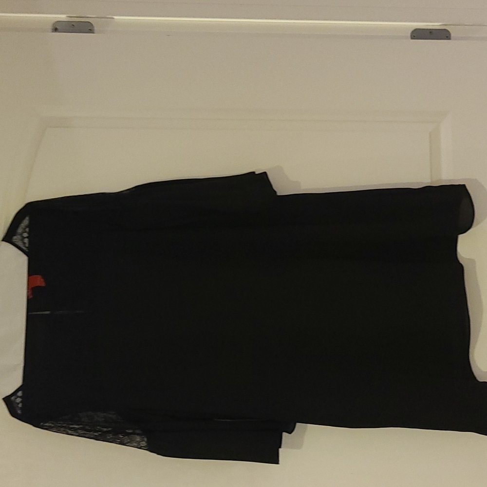 Saks Fifth Avenue black dress lg